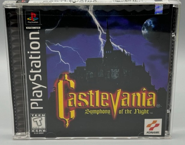 Castlevania Symphony of the Night Sony PlayStation PS1 Black Label Sealed New